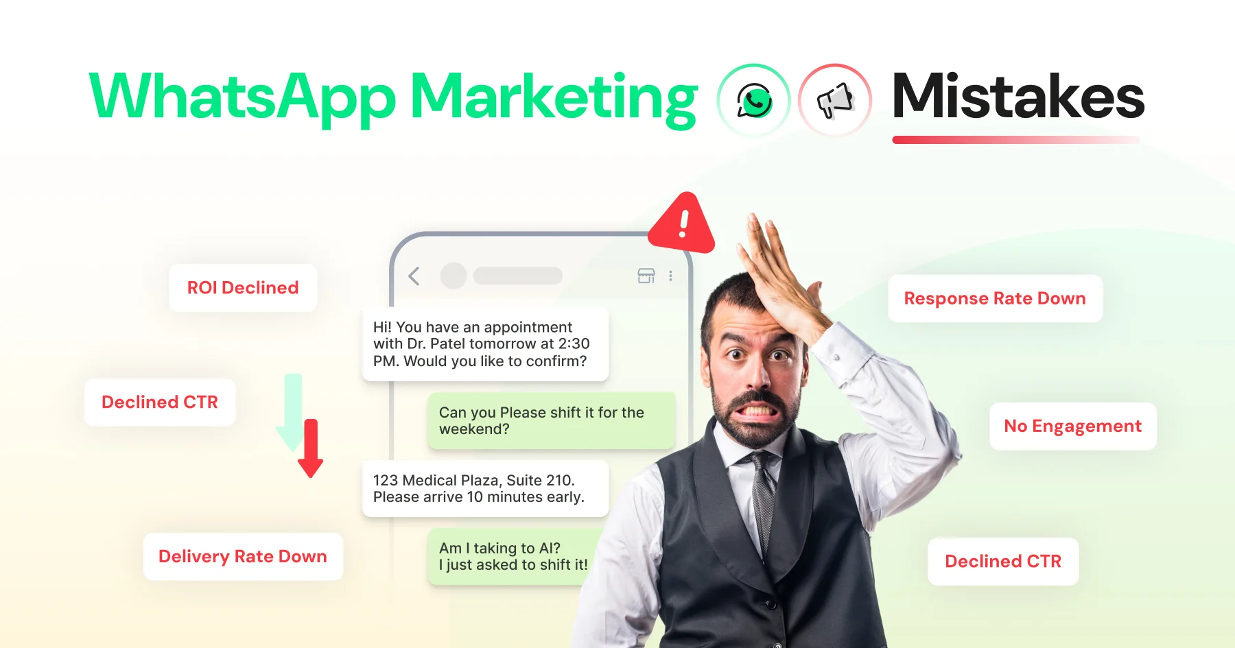 Top 10 WhatsApp Marketing Mistakes Businesses Make and Mess Up Sales Strategy
