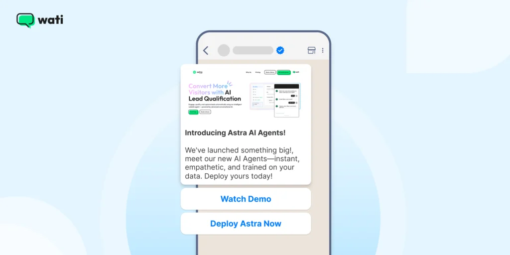 spreading the news of an upcoming launch to engage actively with customers