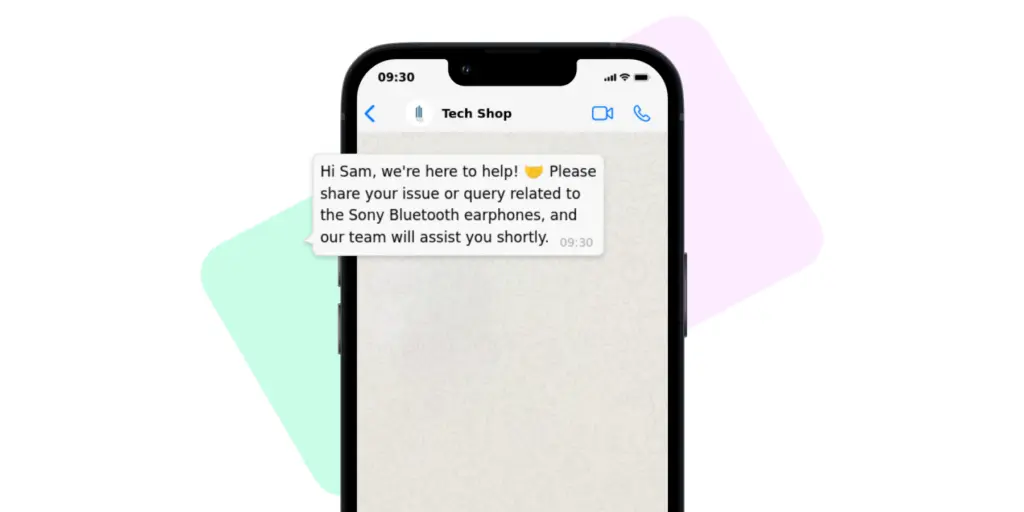providing quick customer support for defected bluetooth earphones
