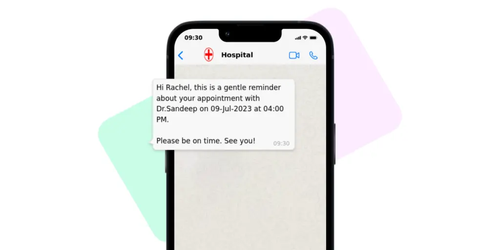 to remind the patient on the upcoming appointment