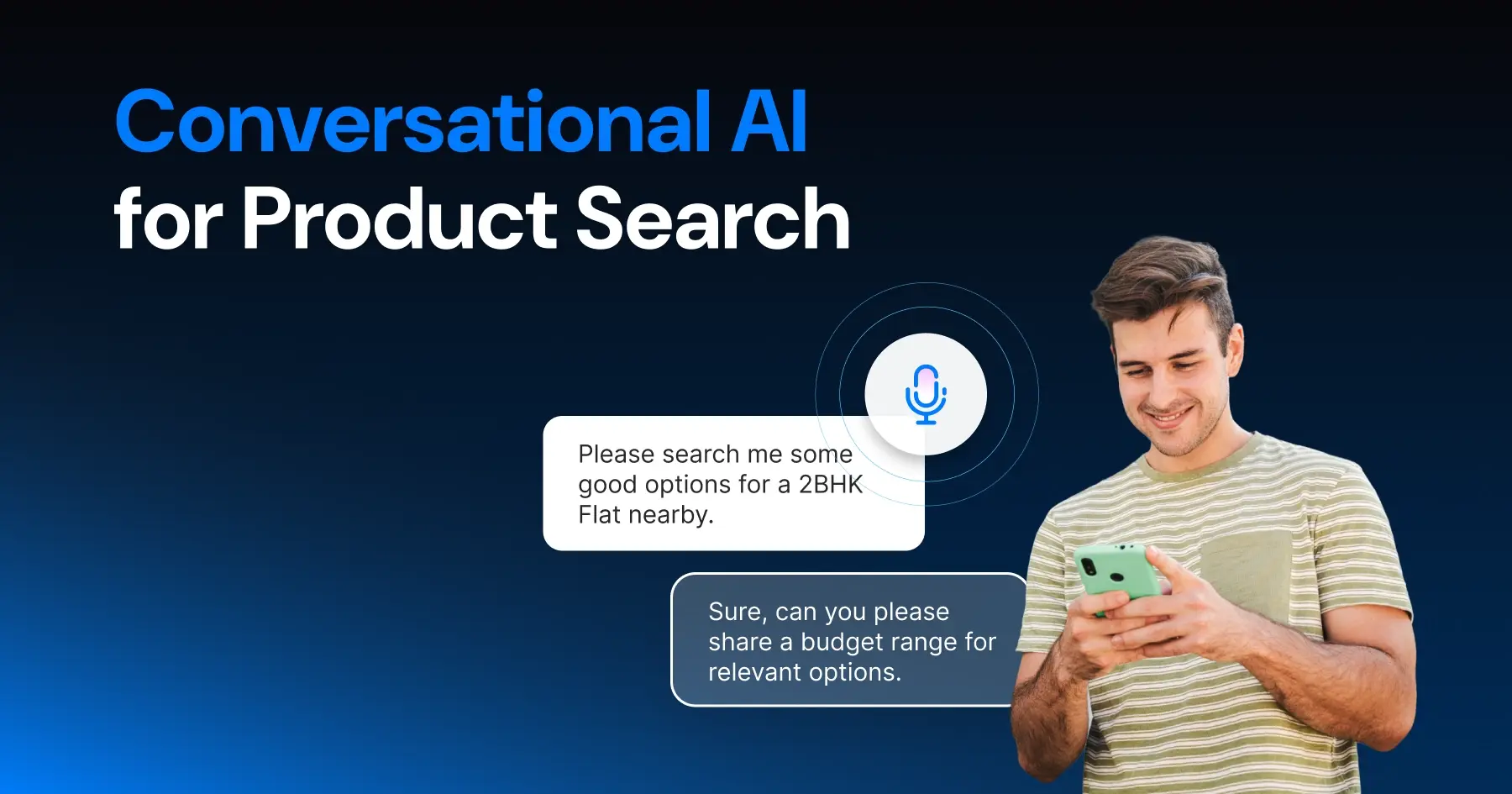 See how you can use conversational AI chatbots for product search
