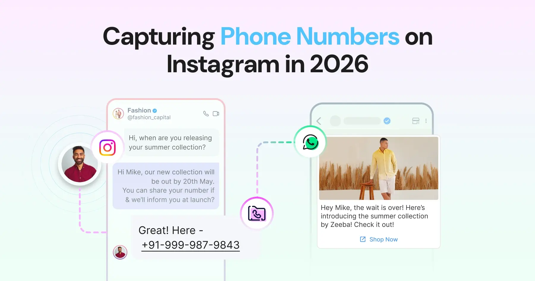 How to Capture Phone Numbers From Instagram DMs With Wati in 2026